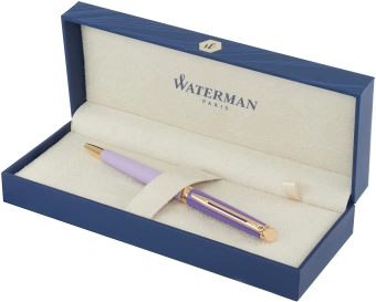 Ручка шариков. Waterman Hemisphere Colour Blocking (2179923) Purple GT M син. черн. подар.кор. - купить недорого с доставкой в интернет-магазине