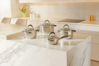 Набор кастрюль Rondell Flamme RDS-340 4 предмета - купить недорого с доставкой в интернет-магазине