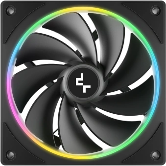 Вентилятор для корпуса Deepcool FL12R SE Reverse ARGB 120х120x25 черный 4-pin 25.79дБ (R-FL12RSE-BKAPN1-G) Ret - купить недорого с доставкой в интернет-магазине