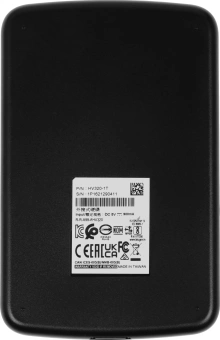 Жесткий диск A-Data USB3.1 1TB AHV320-1TU31-CBK HV320 2.5" черный - купить недорого с доставкой в интернет-магазине