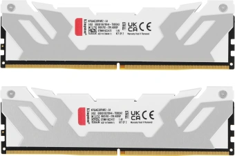 Память DDR5 2x32GB 6400MHz Kingston KF564C32RWK2-64 Fury Renegade XMP RTL Gaming PC5-51200 CL32 DIMM 288-pin 1.4В kit single rank с радиатором Ret - купить недорого с доставкой в интернет-магазине