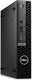 Неттоп Dell Optiplex 7020 Micro i3 14100T (2.7) 8Gb SSD256Gb UHDG 730 Linux Ubuntu GbitEth WiFi BT 90W мышь клавиатура черный (7020-3860) - купить недорого с доставкой в интернет-магазине