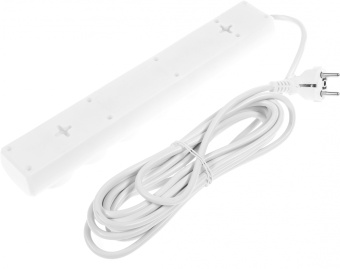 Сетевой фильтр Defender DFS 155 5м (6 розеток) белый (коробка) - купить недорого с доставкой в интернет-магазине