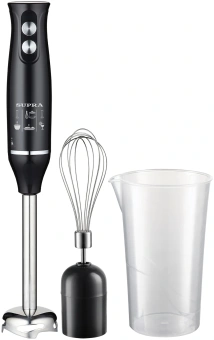 Блендер погружной Supra HBS-845 черный/серебристый - купить недорого с доставкой в интернет-магазине