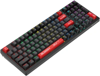 Клавиатура A4Tech WS98 механическая черный USB беспроводная BT/Radio for gamer LED - купить недорого с доставкой в интернет-магазине