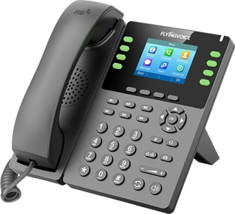 Телефон IP Flyingvoice P23G серый - купить недорого с доставкой в интернет-магазине