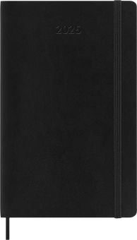 Еженедельник Moleskine CLASSIC SOFT WKNT Large 130х210мм 144стр. мягкая обложка черный - купить недорого с доставкой в интернет-магазине