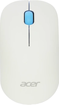 Мышь Acer OMR205 белый/голубой оптическая 1200dpi беспров. USB для ноутбука 3but (ZL.MCEEE.02H) - купить недорого с доставкой в интернет-магазине