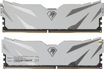 Память DDR4 2x8GB 3200MHz Netac NTSWD4P32DP-16W Shadow II RTL Gaming PC4-25600 CL16 DIMM 288-pin 1.35В с радиатором Ret - купить недорого с доставкой в интернет-магазине