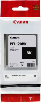 Картридж струйный Canon PFI-120BK 2885C001 черный для Canon imagePROGRAF TM-200/205 - купить недорого с доставкой в интернет-магазине