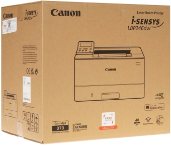 Принтер лазерный Canon i-Sensys LBP246DW (5952C006) A4 Duplex WiFi белый - купить недорого с доставкой в интернет-магазине