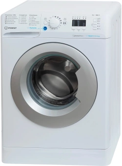 Стиральная машина Indesit Innex BWSA 6109 WSV RU класс: A загр.фронтальная макс.:6кг белый - купить недорого с доставкой в интернет-магазине