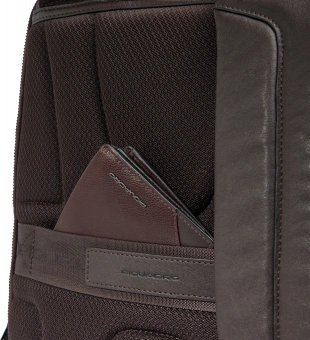 Рюкзак мужской Piquadro Black Square CA6503B3/TM темно-коричневый натур.кожа - купить недорого с доставкой в интернет-магазине