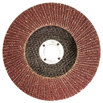 Шлифкруг лепестковый Matrix 74041 d=125мм d(посад.)=22.2мм (угловые шлифмашины) (упак.:1шт) - купить недорого с доставкой в интернет-магазине