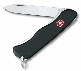 Нож перочинный Victorinox Sentinel (0.8413.3) 111мм 4функц. черный карт.коробка - купить недорого с доставкой в интернет-магазине