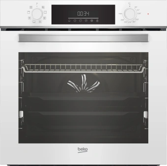 Духовой шкаф Электрический Beko BBIM14300WMS белый - купить недорого с доставкой в интернет-магазине