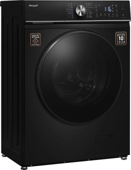 Стиральная машина Weissgauff WM 47147 DC Inverter Steam Black класс: A+++ загр.фронтальная макс.:7кг черный инвертор - купить недорого с доставкой в интернет-магазине