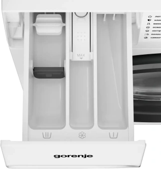 Стиральная машина Gorenje WDG2P854A3C2/C класс: A загр.фронтальная макс.:8кг (с сушкой) белый инвертор - купить недорого с доставкой в интернет-магазине