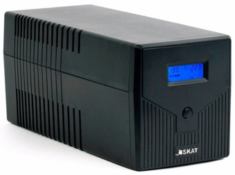 Источник бесперебойного питания Бастион SKAT-UPS 1000/600 600Вт 1000ВА черный - купить недорого с доставкой в интернет-магазине