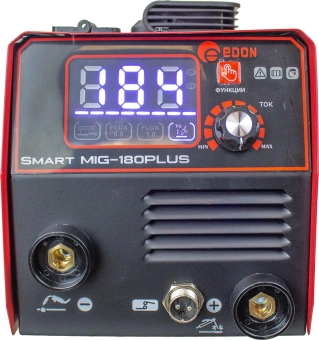 Сварочный аппарат Edon Smart MIG-180PLUS инвертор ММА DC/MIG-MAG/FCAW 7.9кВт - купить недорого с доставкой в интернет-магазине