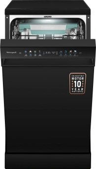 Посудомоечная машина Weissgauff DW 4539 черный (узкая) инвертор - купить недорого с доставкой в интернет-магазине