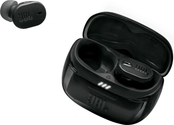 Гарнитура внутриканальные JBL Tune Buds 2 Ghost черный беспроводные bluetooth в ушной раковине (JBLTBUDS2GBLK) - купить недорого с доставкой в интернет-магазине
