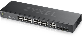 Коммутатор Zyxel GS1920-24V2-EU0101F (L2) 24x1Гбит/с 4xКомбо(1000BASE-T/SFP) управляемый - купить недорого с доставкой в интернет-магазине