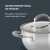 Кастрюля Rondell Balance RDS-754 2.8л. d=20см (с крышкой) стальной - цена, купить или заказать с доставкой в интернет-магазине Кастрюля Rondell Balance RDS-754 2.8л. d=20см (с крышкой) стальной - купить недорого с доставкой в интернет-магазине