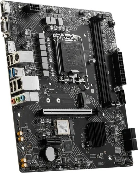 Материнская плата MSI PRO H610M-G WIFI Soc-1700 Intel H610 2xDDR5 mATX AC`97 8ch(7.1) GbLAN+VGA+HDMI+DP - купить недорого с доставкой в интернет-магазине