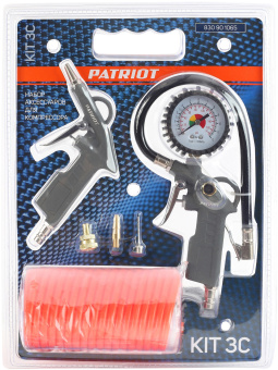 Набор пневмоинструментов Patriot KIT 3C компл.:3 предмета - купить недорого с доставкой в интернет-магазине