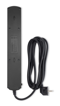 Сетевой фильтр Ippon BK-6-EU-3-16-B 3м (6 розеток) черный (коробка) - купить недорого с доставкой в интернет-магазине