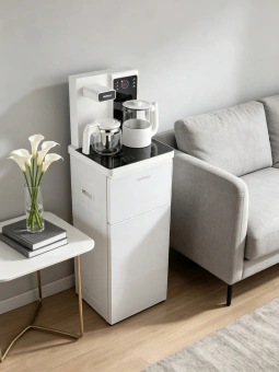 Кулер Hotfrost V1270TEA напольный электронный белый - купить недорого с доставкой в интернет-магазине