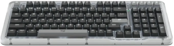 Клавиатура Logitech K98M механическая графитовый USB беспроводная BT/Radio Multimedia (подставка для запястий) (920-013040) - купить недорого с доставкой в интернет-магазине