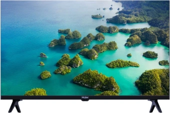 Телевизор LED Haier 32" LED S2 Frameless черный FULL HD 60Hz DVB-T DVB-T2 DVB-C DVB-S DVB-S2 USB WiFi Smart TV (RUS) - купить недорого с доставкой в интернет-магазине
