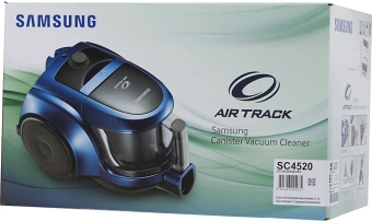 Пылесос Samsung VCC4520S36/XEV 1600Вт синий/черный - цена, купить или заказать с доставкой в интернет-магазине Пылесос Samsung VCC4520S36/XEV 1600Вт синий/черный - купить недорого с доставкой в интернет-магазине