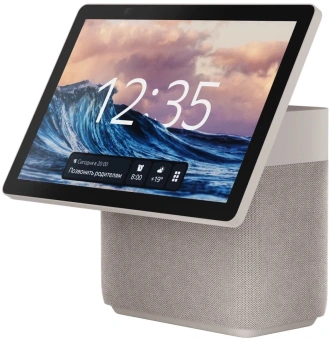 Умная колонка Yandex Станция Дуо Макс Zigbee Алиса бежевый 60W 1.0 BT/Wi-Fi 10м (YNDX-00055BIE) - купить недорого с доставкой в интернет-магазине
