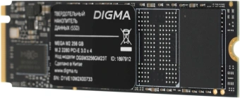 Накопитель SSD Digma PCIe 3.0 x4 256GB DGSM3256GM23T Mega M2 M.2 2280 - купить недорого с доставкой в интернет-магазине