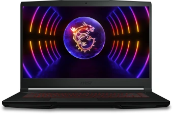 Ноутбук MSI GF63 Thin 12UCX-1048XRU Core i5 12450H 8Gb SSD256Gb NVIDIA GeForce RTX 2050 4Gb 15.6" IPS FHD (1920x1080) FreeDOS black WiFi BT Cam (9S7-16R821-1048) - купить недорого с доставкой в интернет-магазине
