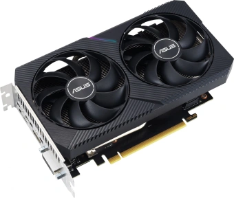 Видеокарта Asus PCI-E 4.0 DUAL-RTX3050-O8G-V2 NVIDIA GeForce RTX 3050 8Gb 128bit GDDR6 1822/14000 DVIx1 HDMIx1 DPx1 HDCP Ret - купить недорого с доставкой в интернет-магазине