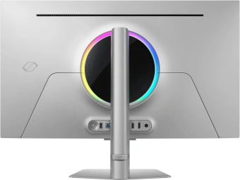 Монитор Samsung 32" Odyssey OLED G8 LS32FG812SIXCI серебристый OLED LED 16:9 HDMI матовая HAS Piv 260cd 178гр/178гр 3840x2160 240Hz FreeSync Premium Pro DP 4K USB 8.4кг - купить недорого с доставкой в интернет-магазине