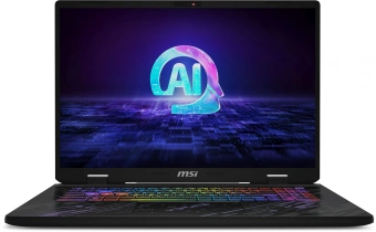 Ноутбук MSI Pulse 17 AI C1VGKG-023RU Core Ultra 9 185H 16Gb SSD1Tb NVIDIA GeForce RTX4070 8Gb 17" IPS QHD+ (2560x1600) Windows 11 Home black WiFi BT Cam (9S7-17T311-023) - купить недорого с доставкой в интернет-магазине