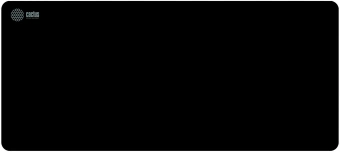 Коврик для мыши Cactus Black черный 900x400x2мм (CS-MPC-PRO02ХXL) - купить недорого с доставкой в интернет-магазине