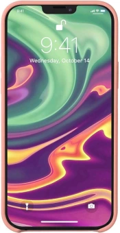 Чехол (клип-кейс) Deppa для Apple iPhone 12/12 Pro Liquid Silicone розовый (87712) - купить недорого с доставкой в интернет-магазине