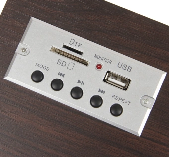 Радиоприемник настольный Hyundai H-SRS200 вишня USB SD/microSD - купить недорого с доставкой в интернет-магазине