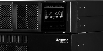 Источник бесперебойного питания Systeme Electriс SRT SRTSE8KRTXLI-NC 8000Вт 8000ВА черный - купить недорого с доставкой в интернет-магазине