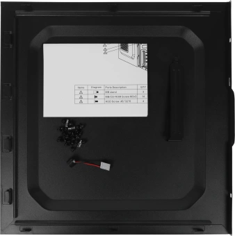 Корпус LinkWorld VC-13M171 М0 черный без БП mATX 1x80mm 1x120mm 2xUSB2.0 audio - купить недорого с доставкой в интернет-магазине