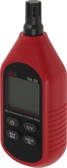 Термогигрометр RGK TH-20 портативный красный/черный (778619) - купить недорого с доставкой в интернет-магазине