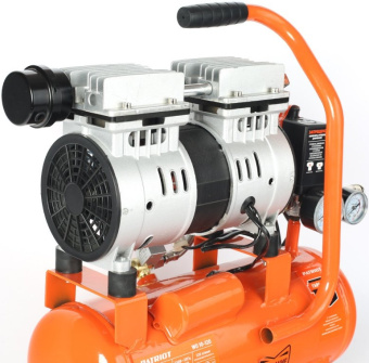 Компрессор поршневой Patriot WO 10-120 безмасляный 120л/мин 10л 650Вт оранжевый - купить недорого с доставкой в интернет-магазине
