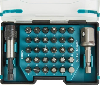 Набор бит Makita D-65084 (32пред.) для шуруповертов - купить недорого с доставкой в интернет-магазине