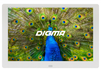Фоторамка Digma 10.1" PF-1043 1280x800 белый пластик ПДУ Видео - купить недорого с доставкой в интернет-магазине